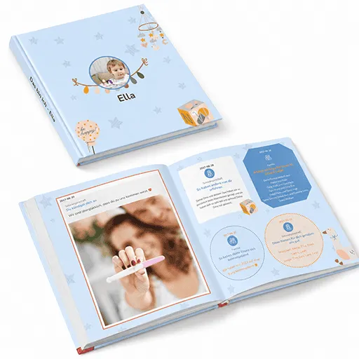 Preview of the Baby book design