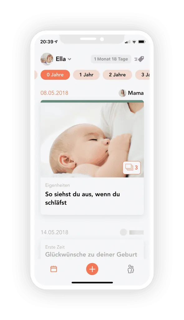 Juno App mit einer Erinnerung